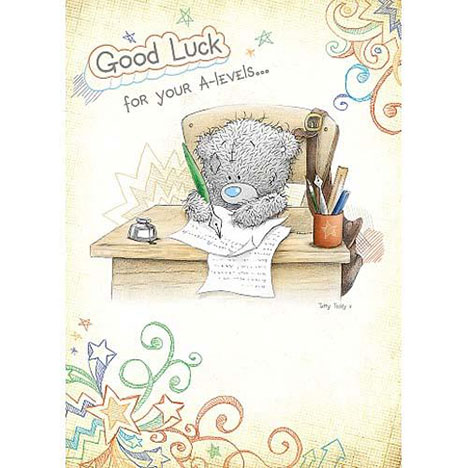 Good Luck for you’re A-levels Me to You Bear Card £1.60